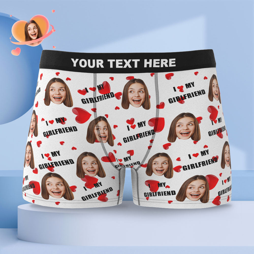 Benutzerdefinierte Gesicht Boxer Briefs Personalisierte Männer Boxer S